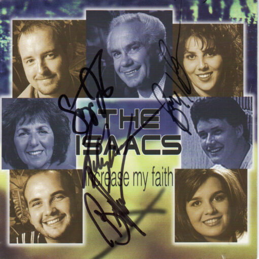 The Isaacs Increase My Faith CD - Autographed Country Music Memorabilia