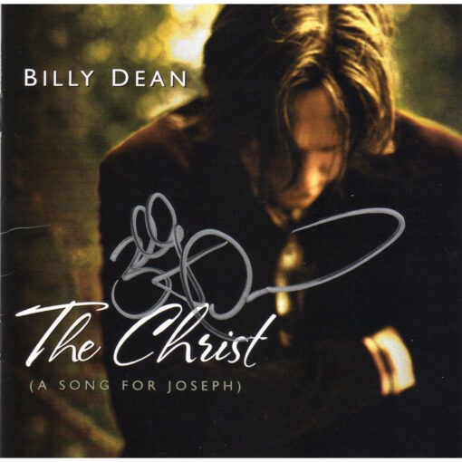 Billy Dean The Christ (A Song For Joseph) CD Autographed Country Music Memorabilia