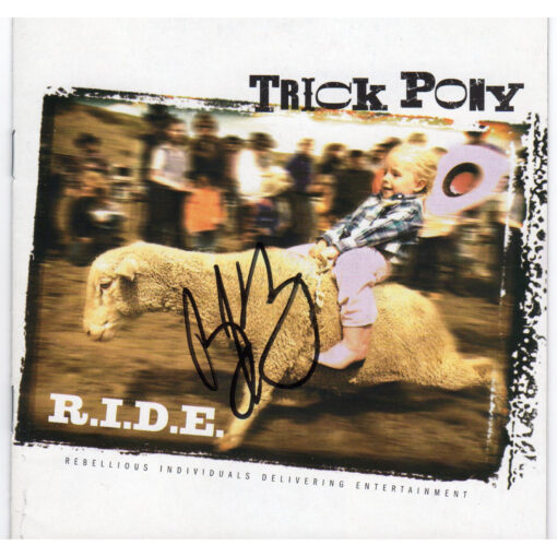 Trick Pony Ride CD Autographed Country Music Memorabilia