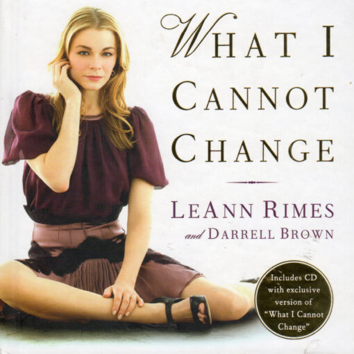 LEANN RIMES What I Cannot Change Gift Book & CD