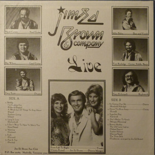 Jim Ed Brown & Company Live LP